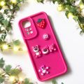 CAMMY  Xiaomi Redmi Cute Phone Case For Redmi Note 13 12 Pro 8 10 11 12C 13C 14C 13R 9A 9S 9C 9T 10A 10S 11S 10C Plus Poco M3 X3 NFC X4 M4 M6 A1 A2 A3 4G 5G Back Cover Clear Transparent Silicone Case Soft Airbag Bumper Camera Protection Cute Design. 