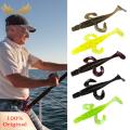 SuperRide Lure Baits T-Tail Design Saltwater Freshwater Soft Lures Fishing Tackle. 