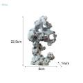 Fish Tank Tank Bonsai Fish Hiding Cave Office Tabletop Decorations Ornament A. 