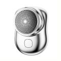 Mini Electric Shaver Men's Portable Electric Shaver Washable Beard Trimmer USB Rechargeable Men's Razor Face Full Body Shave. 