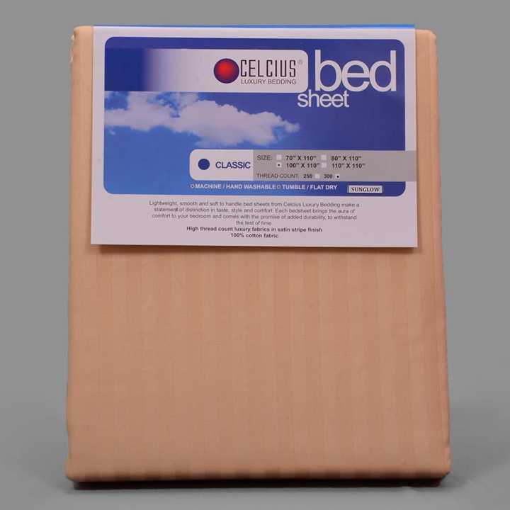 Celcius Bedsheet (Classic Colour: Sunglow) -110x110