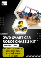 Arduino Robot Car Kit 2WD | Driver Module L298N |Ultrasonic Sensor. 