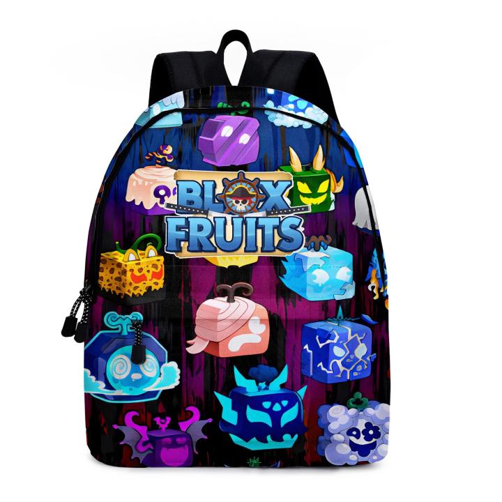 ROBLOX%20Blox%20Fruits%20Primary%20School%20Bag%20Children's%20Cartoon%20Backpack%20Backpack%20Pencil%20Case%20Kawaii%20Cartoon%20School%20Bag%20Mochila%20-%20Image%204