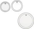 Remo Weatherking Pinstripe Clear Drumhead Drum Skin Vellum – 10 Inch, 14 Inch & 16 Inch Tom Head, Double Ply Clear Drum Head for Controlled Tone, Reduced Remo Weatherking Pinstripe Clear Drumhead Drum Skin Wellum - 10", 14" & 16" Drum Vellum Tom head. 