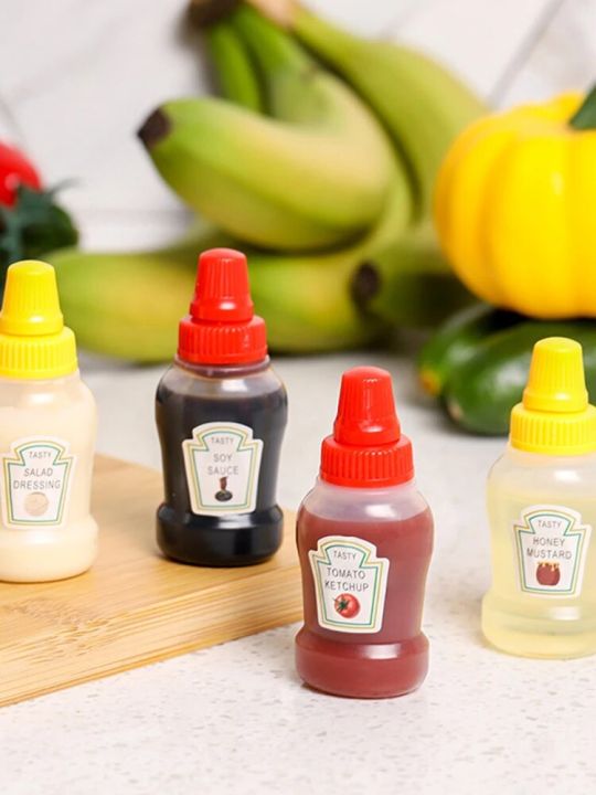 4/8pcs%20Mini%20Sauce%20Bottle%20Refillable%20Ketchup%20Honey%20Tomato%20Salad%20Containers%20Bottles%20Portable%20Sauce%20Jars%20Storage%20Dressing%20Dispenser%20-%20Image%205