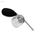 Aluminum Cap Silicone Talc Powder Blower Puffer Barbers Hairdressers Talcum Dispenser Spray Bottle. 