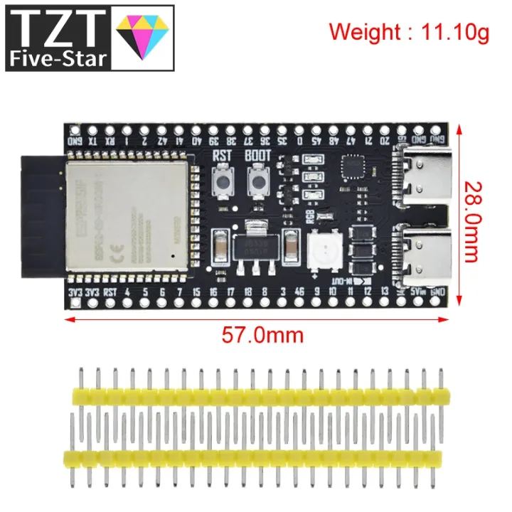 Esp32/%20Esp32-S3/esp32-C3%20Dual%20Type-C%20Development%20Board%20Esp32-C3-Devkitm-1%20Esp32-C3-Mini-1%20Esp32-S3-Devkitc-1%20N16r8%20-%20Image%203