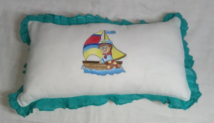 Baby%20Pillowcase%20very%20Beautiful%20Fabric%20Paint%20art%20(Unicorn)%20-%20Image%202