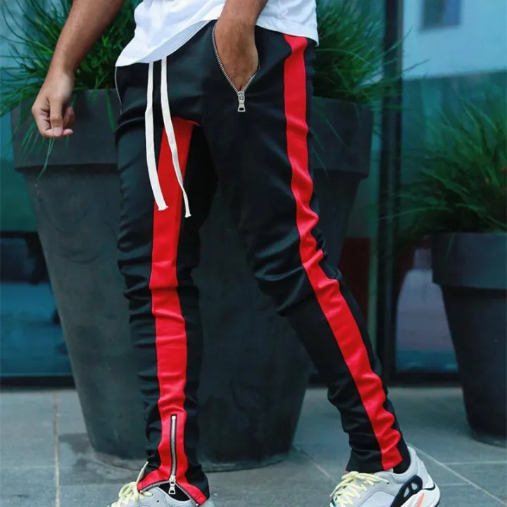 Mens%20Joggers%20Casual%20Pants%20Fitness%20Men%20Sportswear%20Tracksuit%20Bottoms%20Skinny%20Sweatpants%20Trousers%20Navy%20blue%20Gyms%20Jogger%20Track%20Pants%20-%20Image%203