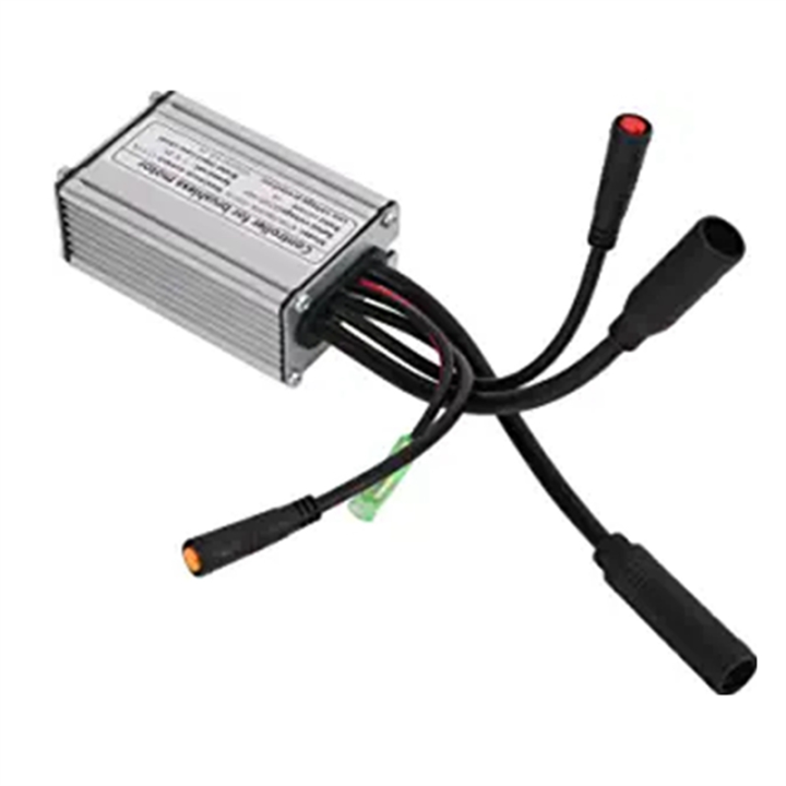 E-Bike Controller 36V / 48V 9 Tubes 15A Waterproof Connector Controller for 36V / 48V 250W Brushless Motor Replacement Spare Parts Accessories