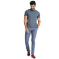 Moose Slim Fit Charcoal Chino Pants for Men - Casual & Formal Slim Fit Trousers. 