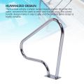 Swimming Pool Hand Rail Rust Proof 304 Stainless Steel Stable Pool Handrail for Water Park. 