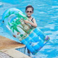 Children Inflatable Surfboard Lightweight with Handle Swim Kickboard Swimming Floating Surfboard for Beach Surfing/Swimming Pool. 