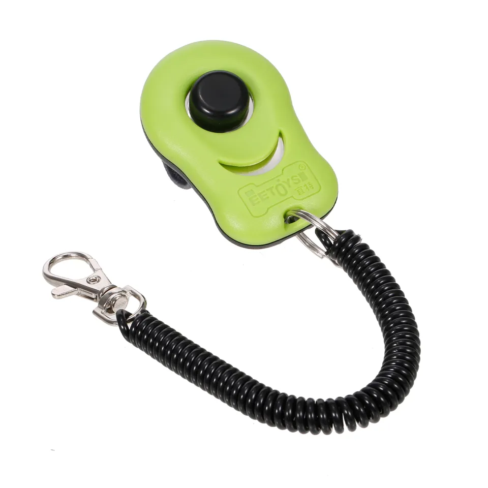 Cat Clicker 30-Pack Dog Training Clickers - Colorful Pet Clickers With Wrist Straps (Bulk Set For Dogs/Cats/Birds) Dog Accessories