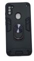 SAMSUNG M11 & A11 Hard Shockproof Armor Back Cover with Finger Holder Ring Back. 