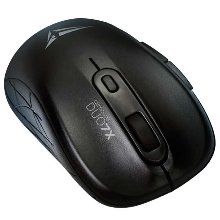 Alcatroz AirMouse Duo 7X Silent Click Wireless Mouse  2.4G Wireless  Bluetooth 5.0  1600 CPI