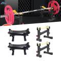 2 Pieces Deadlift Racks Deadlift Exercise for Home Gym Barbell Rack. 