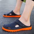 Sandals Men's Slippers Men's Hole Shoes Men's Korean Style2023Summer Men's Beach Shoes Rubber Sole Gel Shoes Sandals Men. 