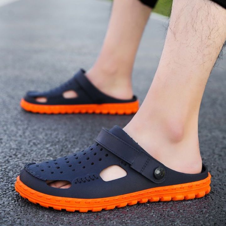 Sandals%20Men's%20Slippers%20Men's%20Hole%20Shoes%20Men's%20Korean%20Style2023Summer%20Men's%20Beach%20Shoes%20Rubber%20Sole%20Gel%20Shoes%20Sandals%20Men%20-%20Image%207