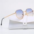 Trendy Metal Frame Spring Break Accessories Polygon Sun Glasses Shades Men's Sunglasses Hexagon Sunglasses for Women. 