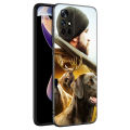 Hunting Hunter Animals Black Silicone Phone Case For Xiaomi Redmi Note 10 11 11S 12 13 4G 8 9 11T Pro 5G Plus 8T 9S 10S 12S. 
