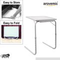 Table Mate II Folding TV Tray Table and Table Home Table Student Study table with 6 Height and 3 Angle Adjustments the TV Tray. 