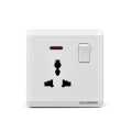 Universal Wall Switch 13A Switch Socket FULINMEN  Multi Plug Socket Outlet Plug Base 3 Hole Switched Socket Outlet 13A & 5A Multi Plug Switched Socked. 
