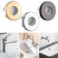 Useful Copper Sink Overflow Wash Basin Overflow Ring Plug Replacement Sink Hole Cover Tub Drain Stopper. 