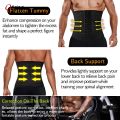 Qtree Men Body Shaper Waist Trimmer Corset Slimming Belly Fat Cellulite Tummy Control Stomach Girdle Slimming Patch Belt. 