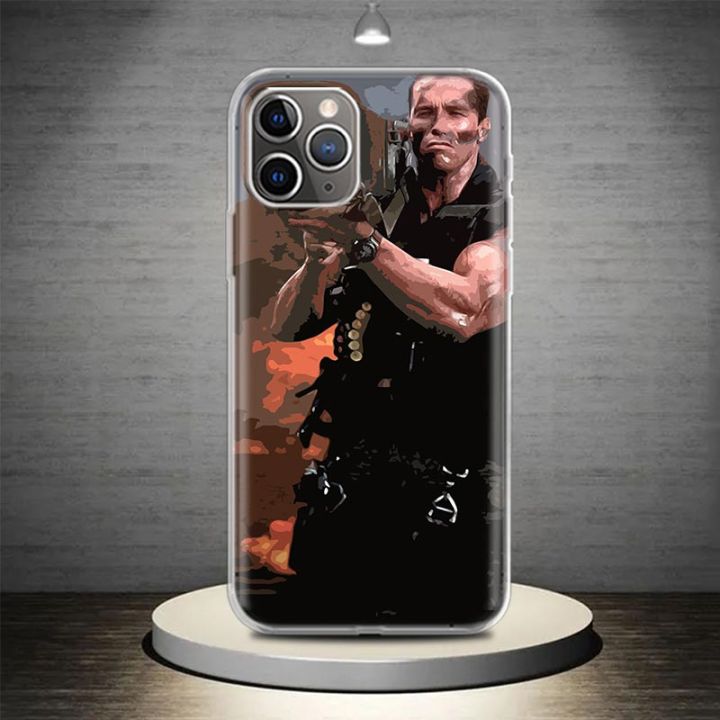 Arnold%20Schwarzenegger%20Terminator%20Phone%20Case%20Cover%20For%20iPhone%2014%2013%20Pro%2011%2015%20Art%2012%20XR%20X%20XS%20Max%207%208%206S%20Plus%20SE%20Soft%20Pattern%20-%20Image%205