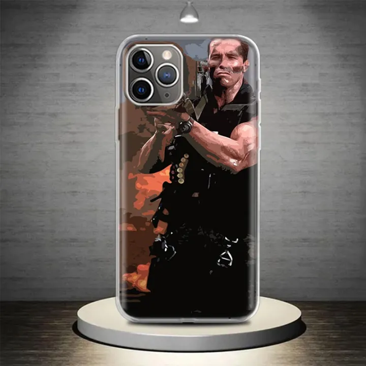 Arnold%20Schwarzenegger%20Terminator%20Phone%20Case%20Cover%20For%20iPhone%2014%2013%20Pro%2011%2015%20Art%2012%20XR%20X%20XS%20Max%207%208%206S%20Plus%20SE%20Soft%20Pattern%20-%20Image%205