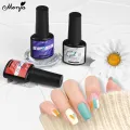 Monja 8ml Pure Color UV LED Nail Gel Varnish Soak-off Nail Art Gel Varnish DIY Painting Manicure Beauty Tools. 