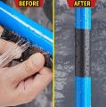 Super Strong Waterproof PVC Pipe Tape - 5ft Long, 2 inches, Leak-Proof Sealing Repair Tape for Pipes, Self-Adhesive, Durable Material, Ideal for Plumbing and DIY Projects, Suitable for Various Pipe Surfaces. 