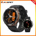 KOSPET TANK T3 Ultra Rugged Smartwatch AMOLED Display, 5ATM, Stainless Steel Dual Band GPS Fitness Watch. 
