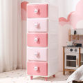 Thickened Storage Cabinet Drawer Style Baby Wardrobe Infant Children Snacks Toys Organizer Box Plastic Storage Chest of Drawers. 