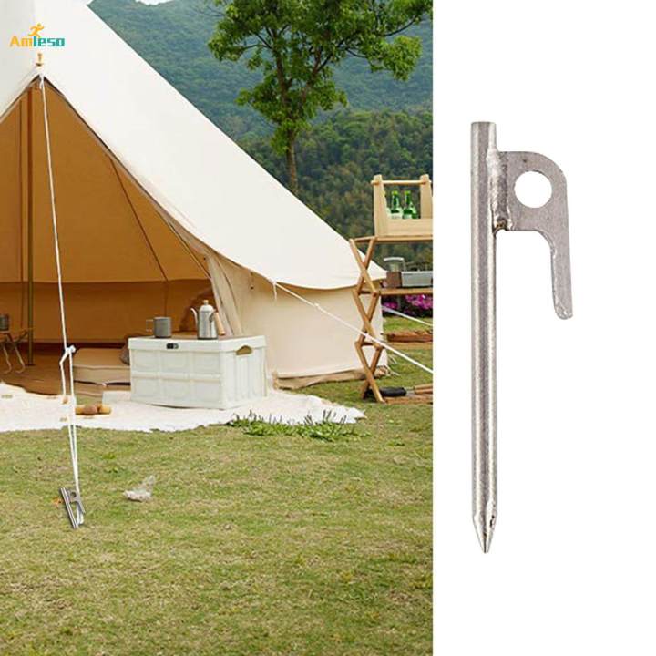 Stainless Steel Tent Nails Pegs Outdoor Camping Large Canopy Beach