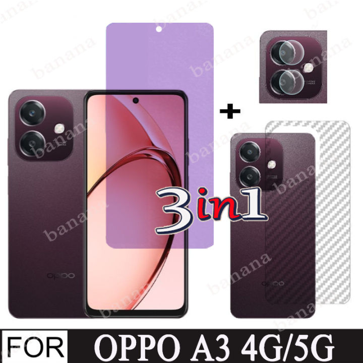 Oppo%20A3%20Matte%20Privacy%20tempered%20Glass%20For%20Oppo%20A3X%20A3%204G%205G%203%20in%201%20Anti%20Blue%20Light%20Ray%20Tempered%20Glass%20Screen%20Protector%20and%20Camera%20Lens%20Glass%20Protector%20-%20Image%202