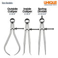 Spring Caliper - Divider - Unique - 8" / 200mm. 