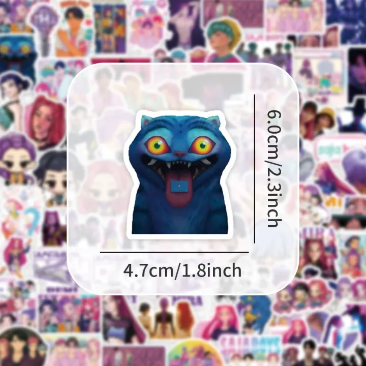 New%20Derpy%20Tiger%20Kpop%20Demon%20Hunters%20Stickers%20DIY%20Anime%20Movie%20Cartoon%20Decals%20Waterproof%20Graffiti%20Saja%20Boys%20Stickers%20Laptop%20-%20Image%202