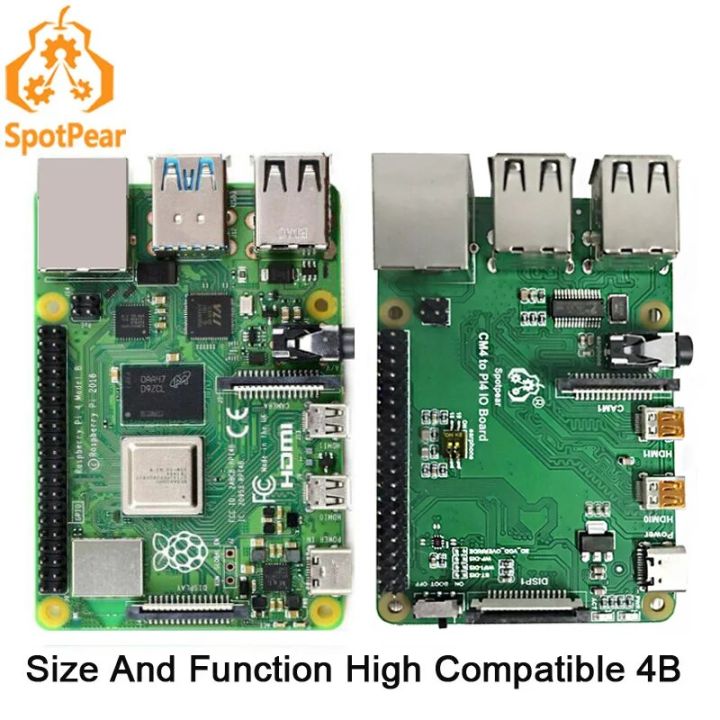 Raspberry Pi Compute module 4 CM4 IO Board CM4 to 4B interface ...