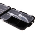 10 Compartment Storage Box Plastic Fishing Bait Spoon Hook Bait Box Gadget Box Rectangular. 