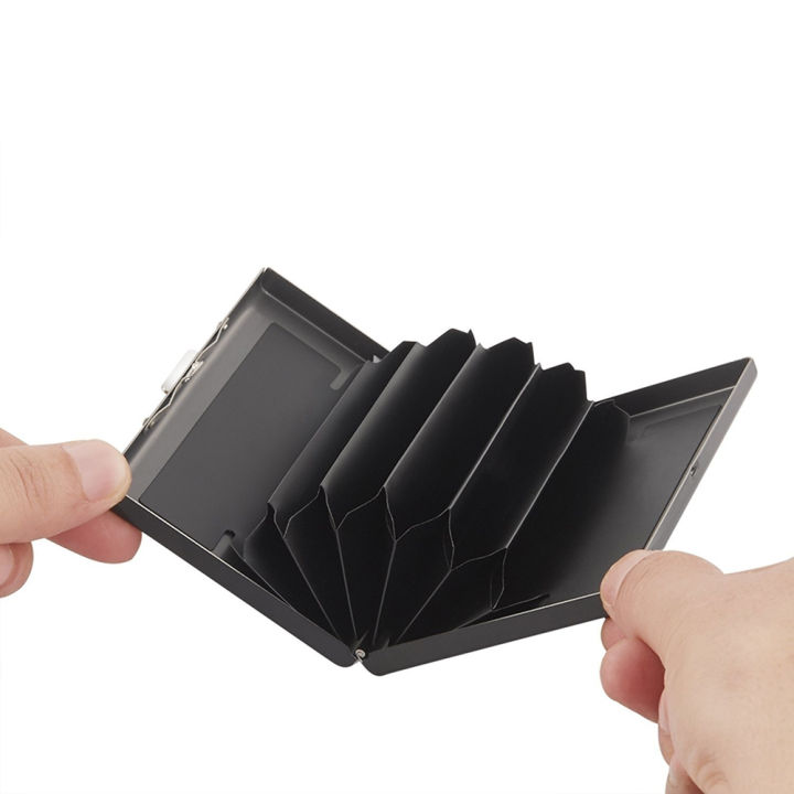 Stainless%20Steel%20Business%20ID%20Credit%20Card%20Holder%20RFID%20Blocking%20Protector%20Case%20Box%20-%20Image%206