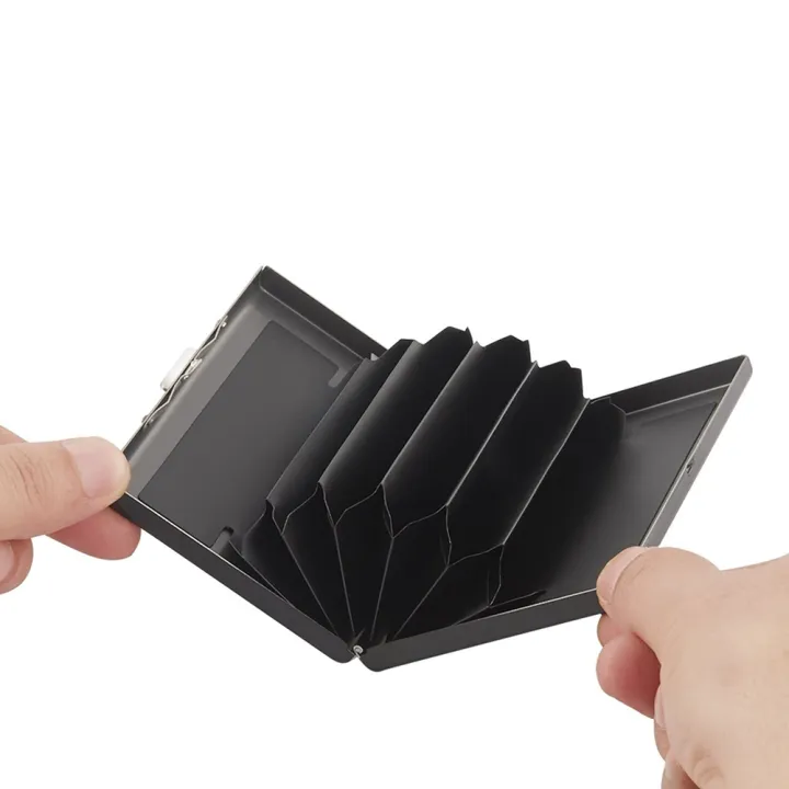 Stainless%20Steel%20Business%20ID%20Credit%20Card%20Holder%20RFID%20Blocking%20Protector%20Case%20Box%20-%20Image%206