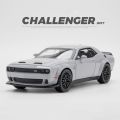 1:32 Dodge Challenger Hellcat Redeye Alloy Muscle Car Model Sound and Light Children's Toy Collectibles Birthday Gift. 