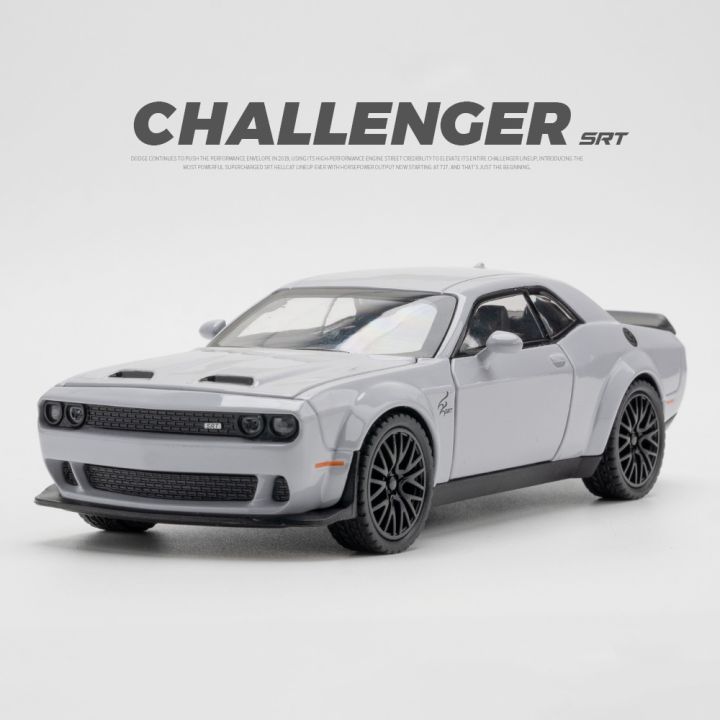 1:32%20Dodge%20Challenger%20Hellcat%20Redeye%20Alloy%20Muscle%20Car%20Model%20Sound%20and%20Light%20Children's%20Toy%20Collectibles%20Birthday%20Gift%20-%20Image%204