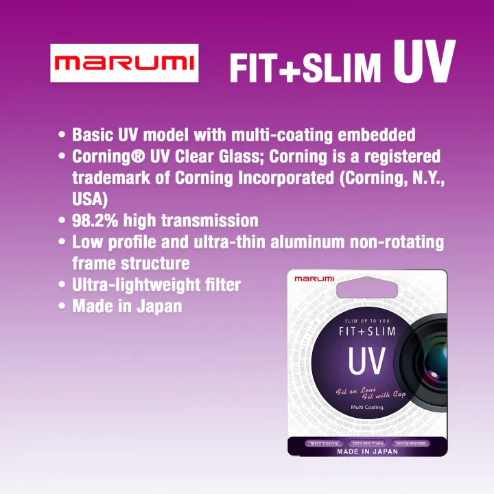 Marumi%20FIT+SLIM%20MC%20UV%20Camera%20Lens%20Filter%20with%20100%25%20UV%20Cut%20%7C%2052mm,%2055mm,%2072mm,%2077mm%20-%20Image%202