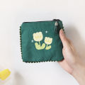 Kawaii Coin Purse Data Line Bag Cartoon Coin Purse Bag Accessories Flower Coin Purse Coin Purse Cute Coin Purse. 