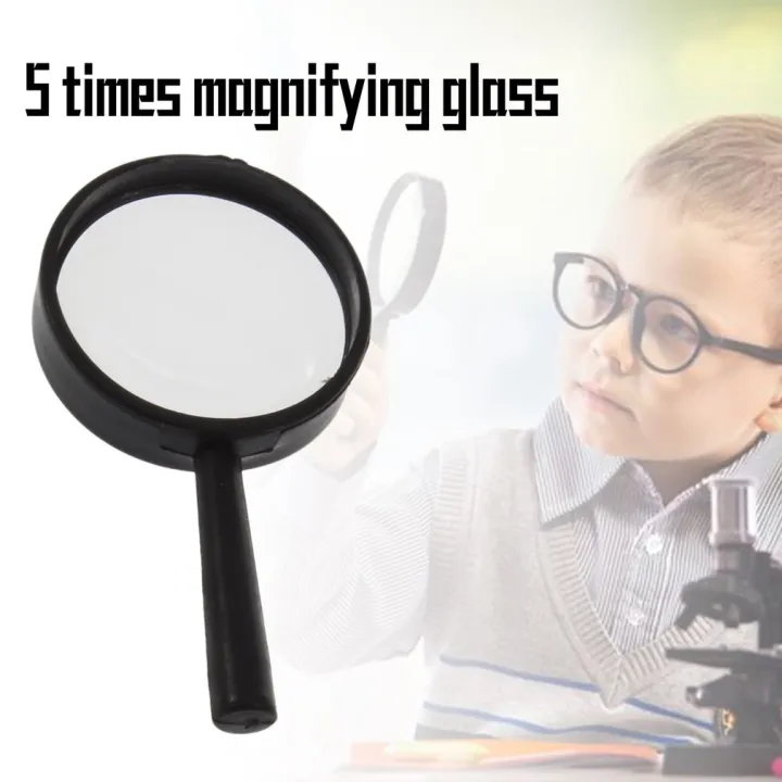 Top%20Handheld%20Reading%205X%20Magnifier%20Hand%20Held%20Magnifying%20Acrylic%2025mm%20Mini%20Pocket%20Magnifying%20Glass%20Lens%20Reading%20Microscope%20-%20Image%205