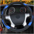 36CM】 Car Steering Wheel Cover Bus Truck For 36 38 40 42 45 47 50 CM Out Diameters Red Microfiber Steering-wheel. 