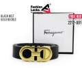 FERRAGAMO Men's Plain Belt Fashion Men's Belt Unisex Belt With Box New Arrival Best For Gift Casual Belt Office Belt. 